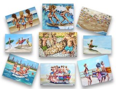 Collect Beautiful Moments Art Painting Original canvas Print Poster street