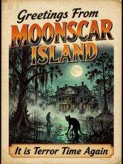 Scooby Doo Zombie Island Wall Collage Postcard Style Poster