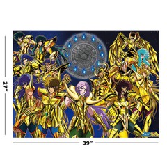 Saint Seiya – Anime / Manga Poster / Print (Characters) (Size: 39″ X 27″)