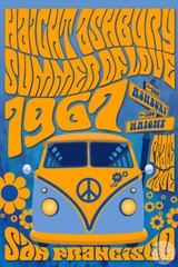 Magic Bus Summer of Love 1967 San Francisco Art Wall Room Poster – POSTER 20×30