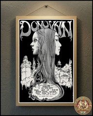 Donovan 1967 Seattle Repro Tour Poster Live – 36″x24″