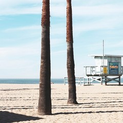 Beach Ocean Relaxing Wall Art Poster Print BA250-93_0