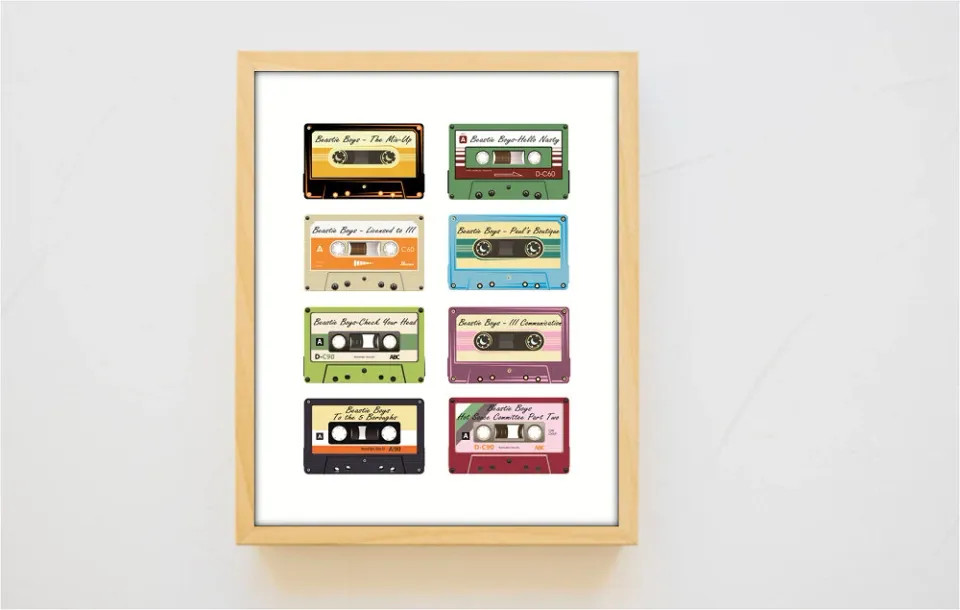 BEASTIE BOYS Albums – BEASTIE boys Premium Matte Vertical Posters