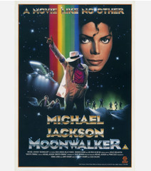 1988 Michael Jackson Moonwalker Movie Poster Mr. Big Joe Pesci