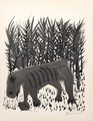 Ben Shahn One Must Know the Animals – Expressive Modernist Print