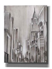 Epic Graffiti ‘Art Deco Cityscape I’ by Ethan Harper Giclee Canvas Wall Art