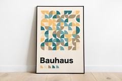 DIGITAL PRINT Bauhaus Poster Minimalism Modern Wall Art Geometric Shapes