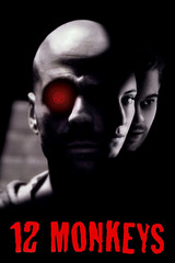 TWELVE MONKEYS MOVIE POSTER PRINT QUALITY PHOTO PAPER/CANVAS M58