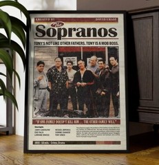 The Sopranos Family TV Series Vintage Poster 11×17 12×18 20×30 24×36″