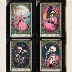 Sapna Shah Tarot Wall Art Collection set of 4