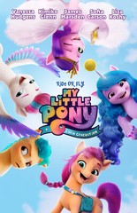 BB2602 My Little Pony A New Generation Film 2021 Cast Movie Poster 11×17