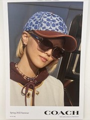 ￼Coach￼ Poster 8” X 12” Advertising Poster￼ Model Fashion Runway