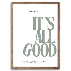 Positive Office Art Minimalist Wall Art Trendy Preppy Poster Inspirational Po…