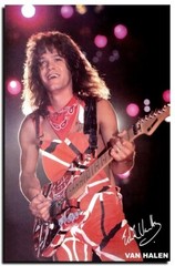 Eddie Van Halen Poster 24×36 Inch Photo Rare Print Wall Art Print – EVH01