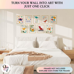 97 Decor Dinosaur Room Decor For Boys Toddlers – Dinosaur Wall Decor For Bedr…
