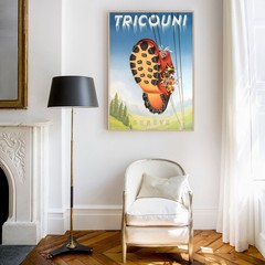 Tricouni Genève – 1950 Retro Travel Poster