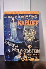 WESCO Bride Of Frankenstein Movie Poster : 28x20x2″