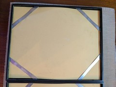 Vtg Cute Set Of 2 Paris Cafe Prints Metal Frame 8.5×10 Inch