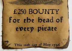 Pirate Ship Poster Wanted Posters Treasure Map Bounty Replica Art Print Canvas