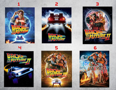 Back To The Future 80’s Movies Wall Collage Poster Prints