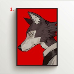 BEASTARS Legosi Poster Picture Bar Shop Door Wall Decor