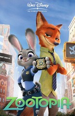 AA6051 Zootopia Disney Film By Byron Howard 2016 Duo Movie Poster 11×17