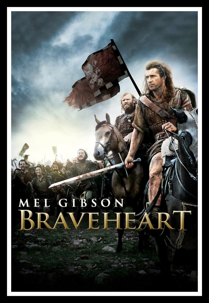 Braveheart Alt Movie Poster Print & Unframed Canvas Prints