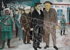 Ben Shahn Prisoners of War 1942 – WWII Social Realist Painting