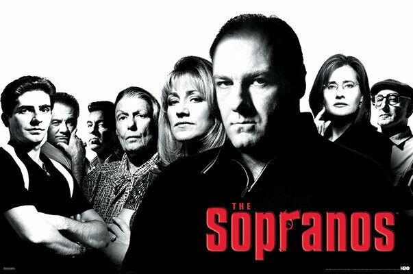 638347 The Sopranos Tv Show Crime Family Mafia Gandolfini Wall Decor Poster