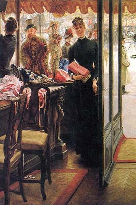 The Seller by James Tissot – Art Print