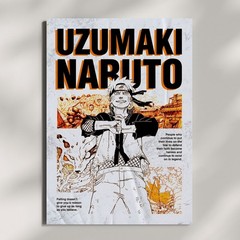 Vintage Ninja Warrior Poster – Japanese Manga Style Wall Art Fan Gift