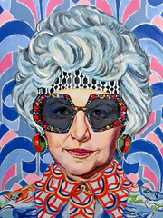 Golden Girls Paintings 24×18 Canvas Acrylic Original Artist Heather Perry