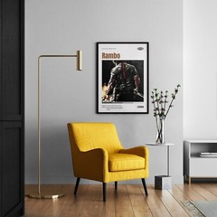 Rambo Movie Poster Print, Wall Art – Unframed