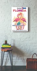 FLORIDA AMTRAK VINTAGE STYLE PRINT/POSTER QUALITY PHOTO PAPER/CANVAS T117