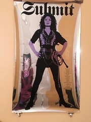 1969 Miss ULTRAVIOLET Andy Warhol MYLAR POSTER FOR AD FIRM CONTEST RARE !!!!!!!!