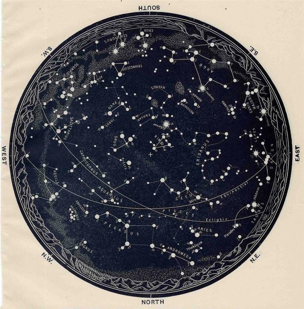 CONSTELLATION GLOBE GLOSSY POSTER PICTURE PHOTO earth stars astronomy cool 773
