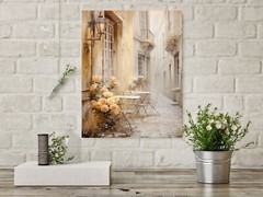 11×14 Al Fresco Canvas Print Wall Art