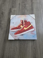 Nike Mid Sneakers Art Canvas