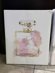 two Chanel-inspired chic canvas prints from Stupell Industries