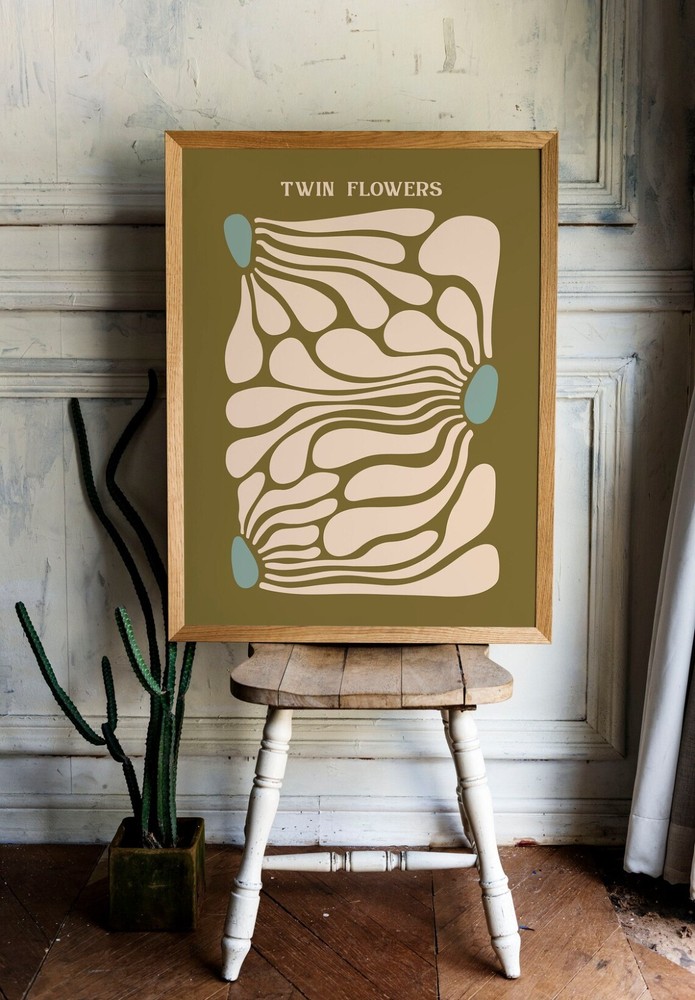 Flower Market Matisse Cut Outs poster Choose your Size