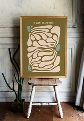 Flower Market Matisse Cut Outs poster Choose your Size