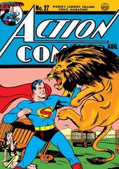 ACTION COMICS #27 Comic Book Cover Poster print 11″x17″ inches