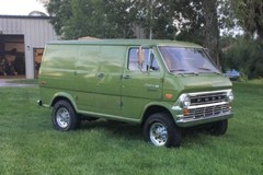 1974 Ford Econoline 300 | POSTER | 24X36 Inch | Vintage classic