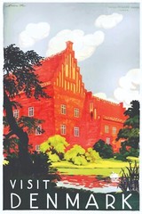 DENMARK VINTAGE STYLE PRINT/POSTER SATIN PHOTO PAPER T483
