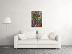 Trippy Tiger Multi-Color Psychedelic Art Picture Room Wall Decor – POSTER 20×30