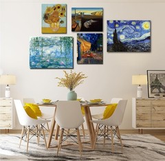 Vincent Van Gogh Sunflower Canvas Wall Art Framed Floral Oil Painting Print Home