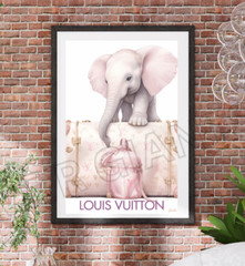 Louis Vuitton Wall Art 11×17 Print Wall Decor Louis Vuitton Art