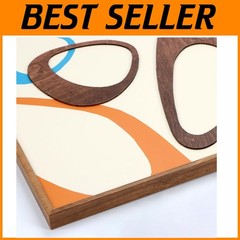 Geometric Modern Wall Art – Watercolor Abstract, 16x24in x3