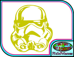 Star Wars Storm Trooper V Vinyl Sticker Car Truck Window Wall Poster Art Movie