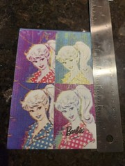 4 – Barbie and Ken Pop Art Canvases Art 4″ X 6″